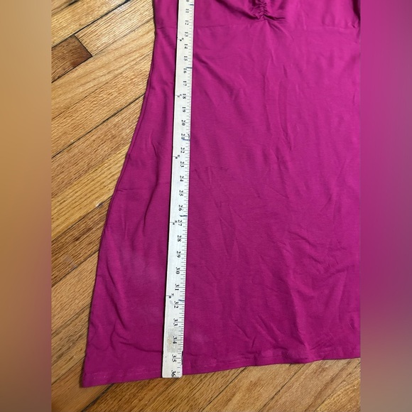 Global Girlfriend Organic Better Than Basic Pink  Dress Sz L Minimalist - Picture 5 of 8